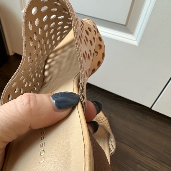 Loeffler Randall Shea Perforated Mule Slide Buff (Size 7) - Picture 12 of 13